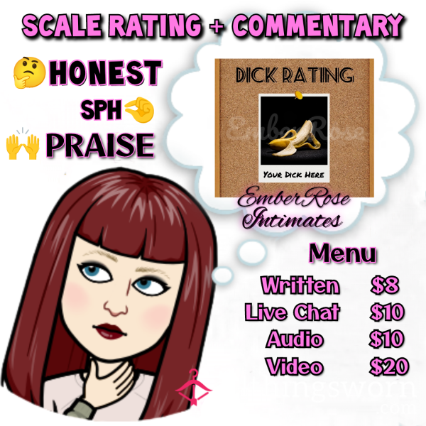 EmberRose D*ck Ratings (Starting At $8)