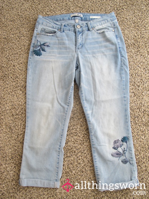 Embroidered Jeans