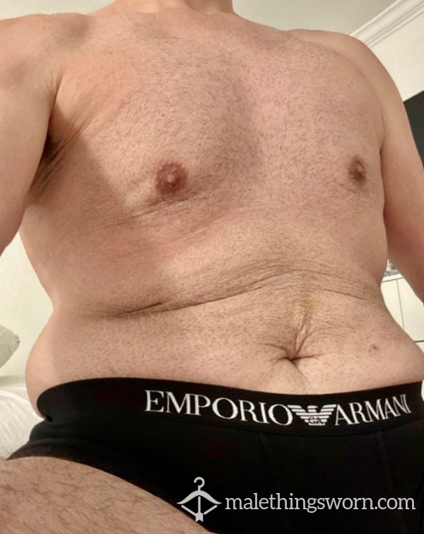 Emporio Armani Black Trunks - XL