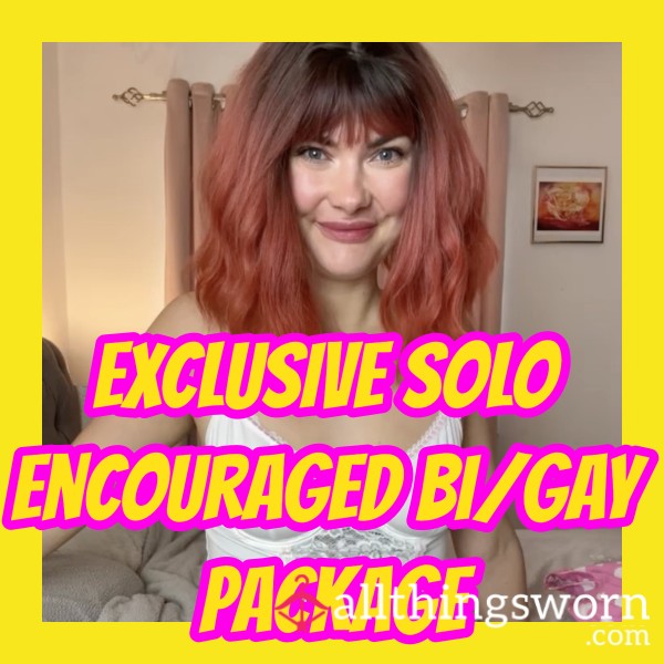 🎀🔒Exclusive Solo Bi/Gay Exploration Package🔒🎀