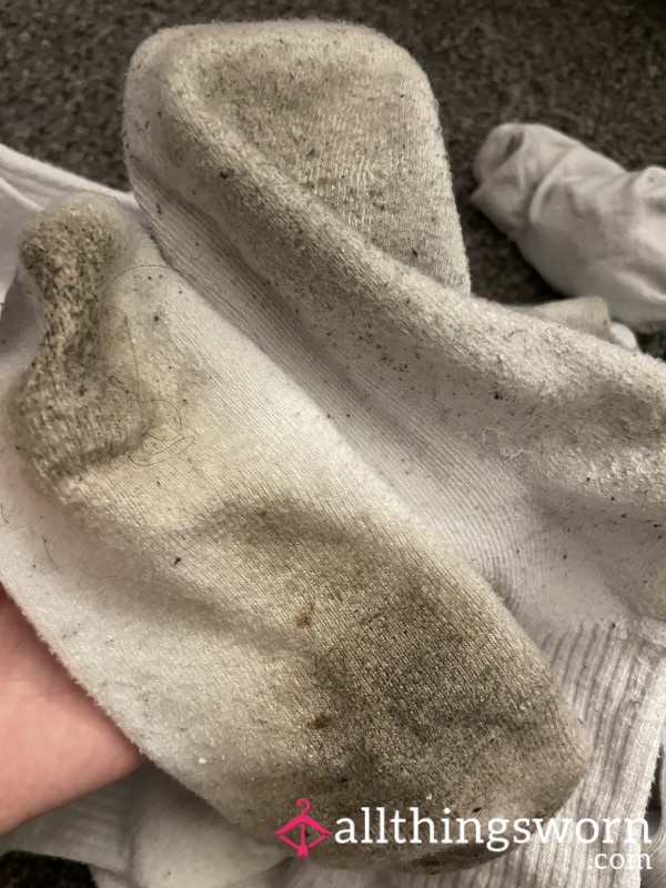 Extra Dirty White Socks