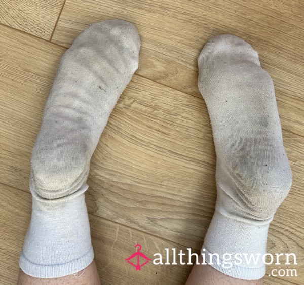 Extra Filthy White Socks