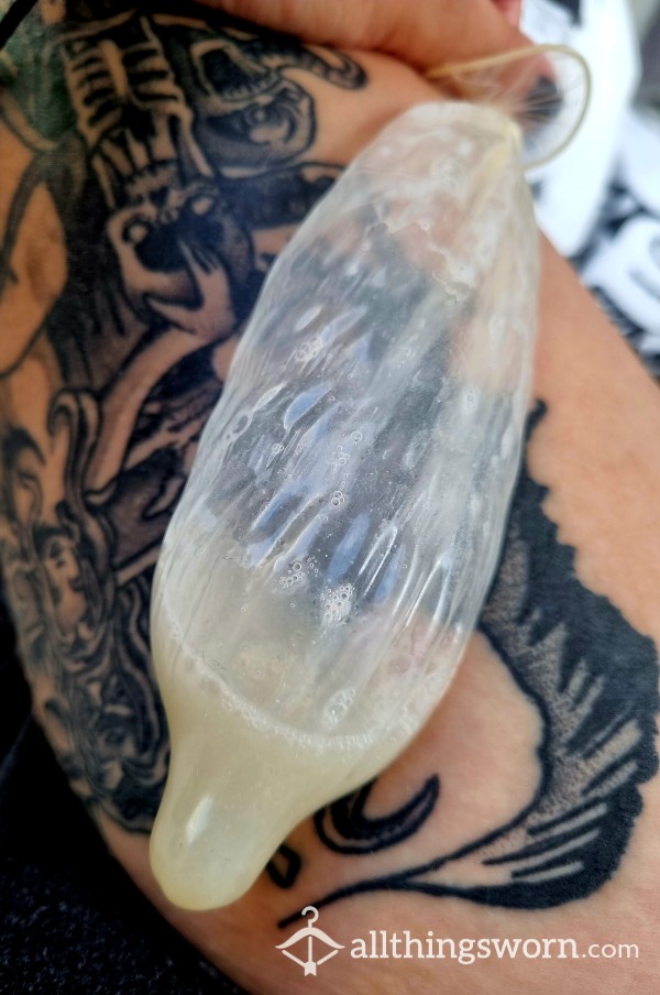 Extra Large Condom W/ Bl** Job Sp*t C*m (3 C*mloads+)