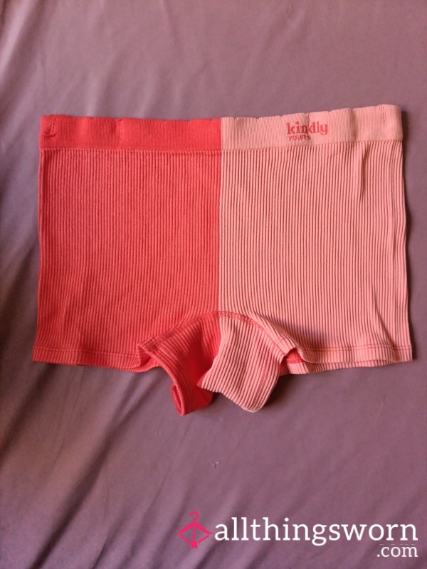 Extra Thick Two Tone Boy Shorts