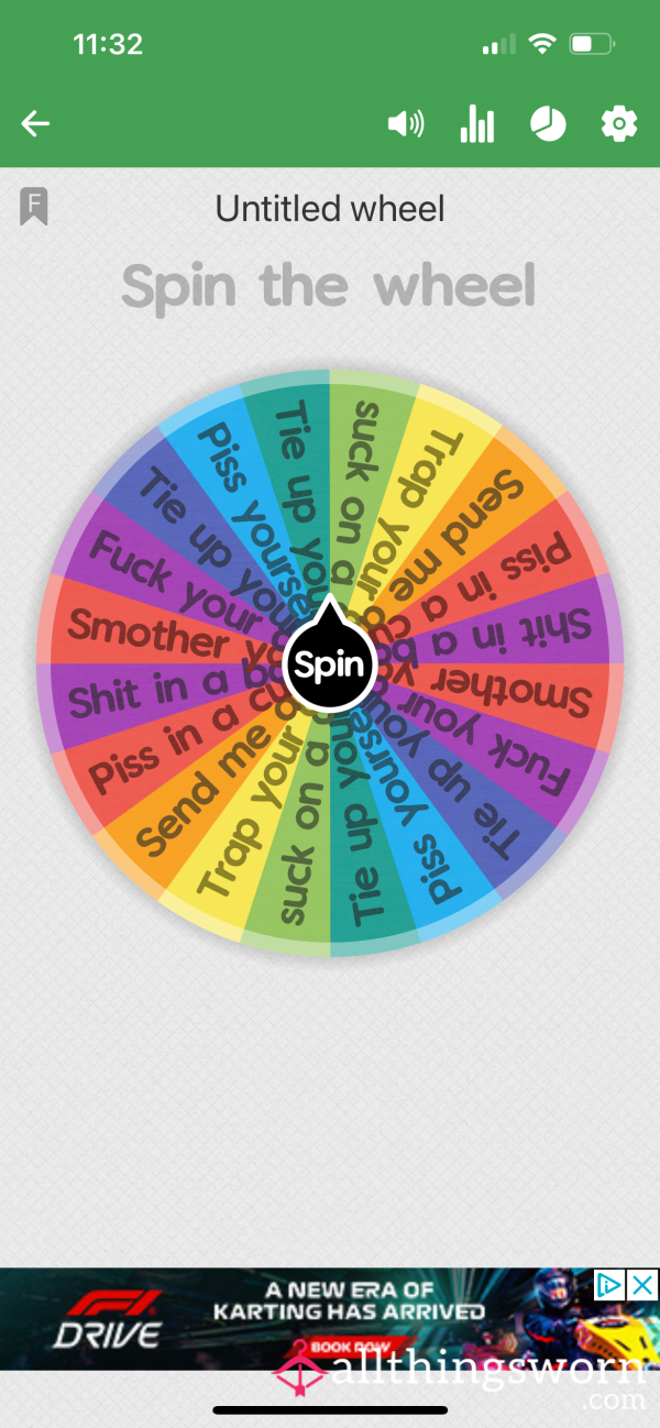 Extreme Humiliation Wheel 🙇‍♂️