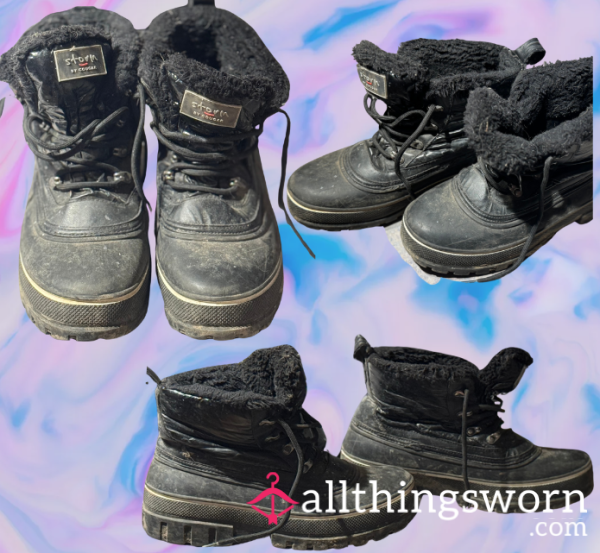 My Extremely Used And Abused Smelly Boots !