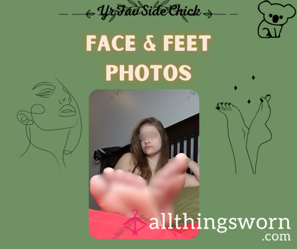 Face & Feet Pics (6 Photos)