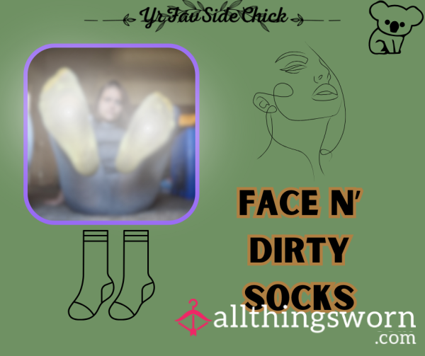 Face N' Dirty Socks