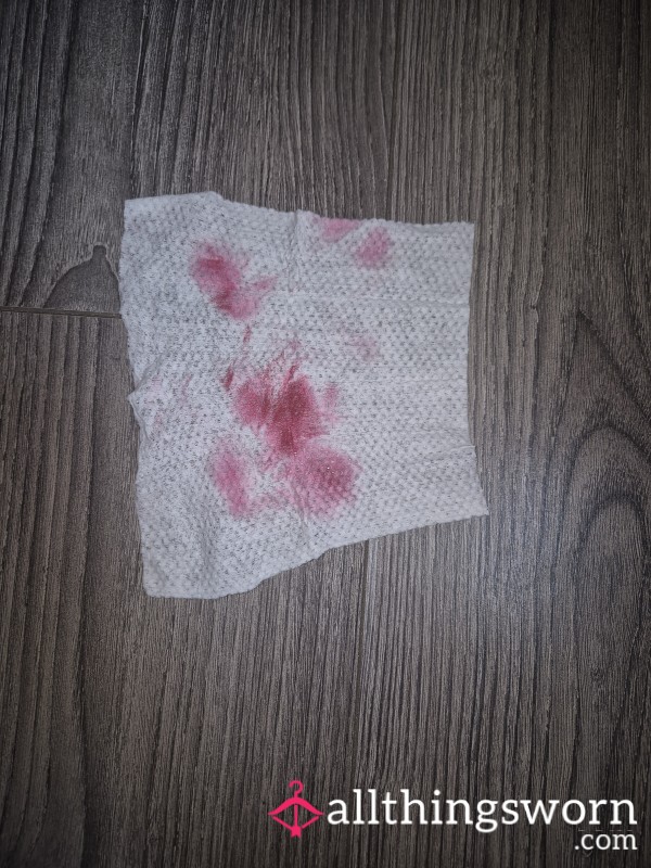 Face Wipe Used To Take Of My Red Lipstick