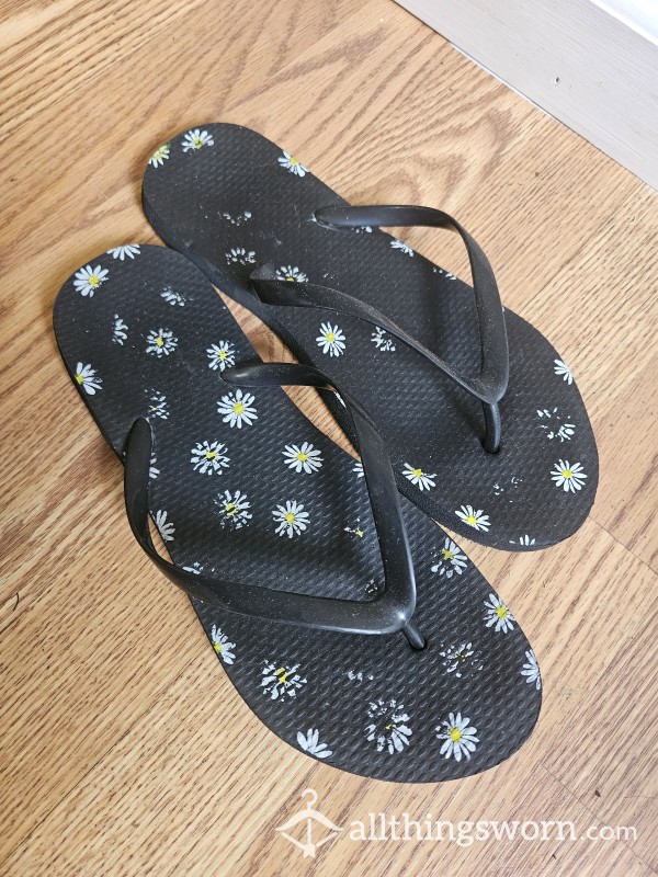 Faded Flip Flops