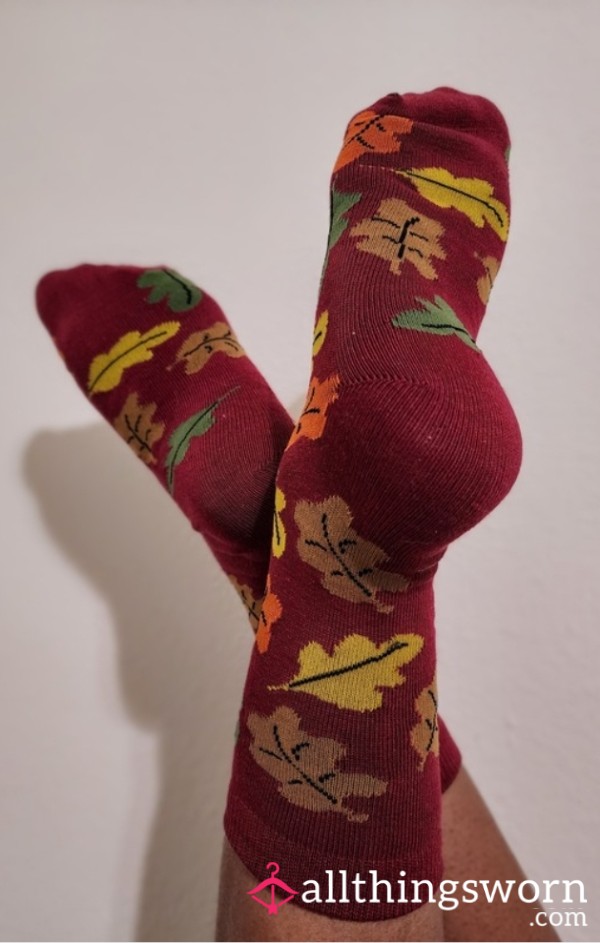 Fall Leaves Socks