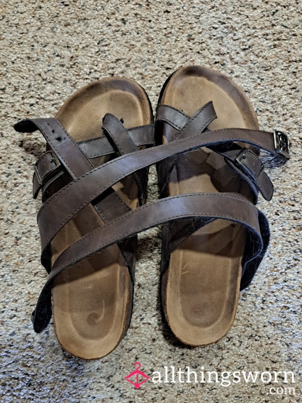 Falling Apart Sandals