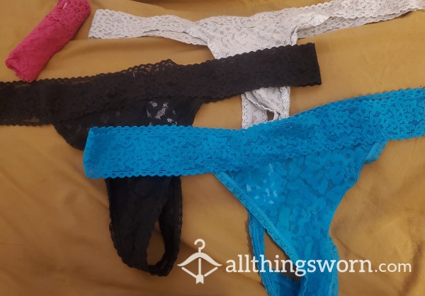 Fancy Lacy Thongs