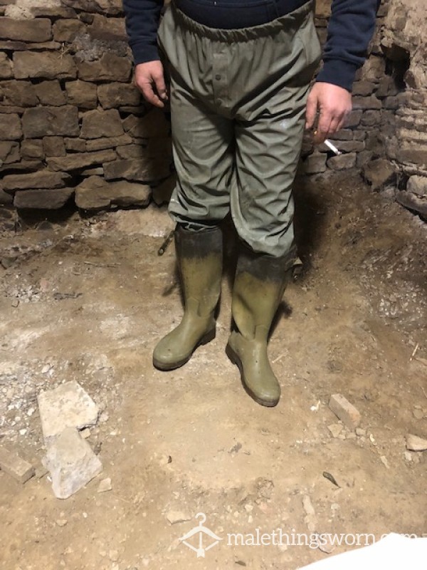 Farm Worn Waterproof Trousers