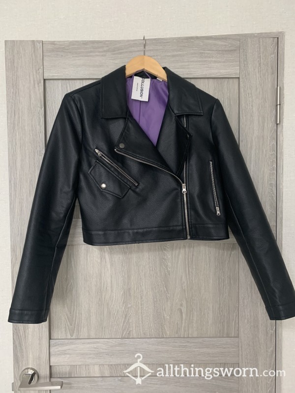 Faux Leather Jacket