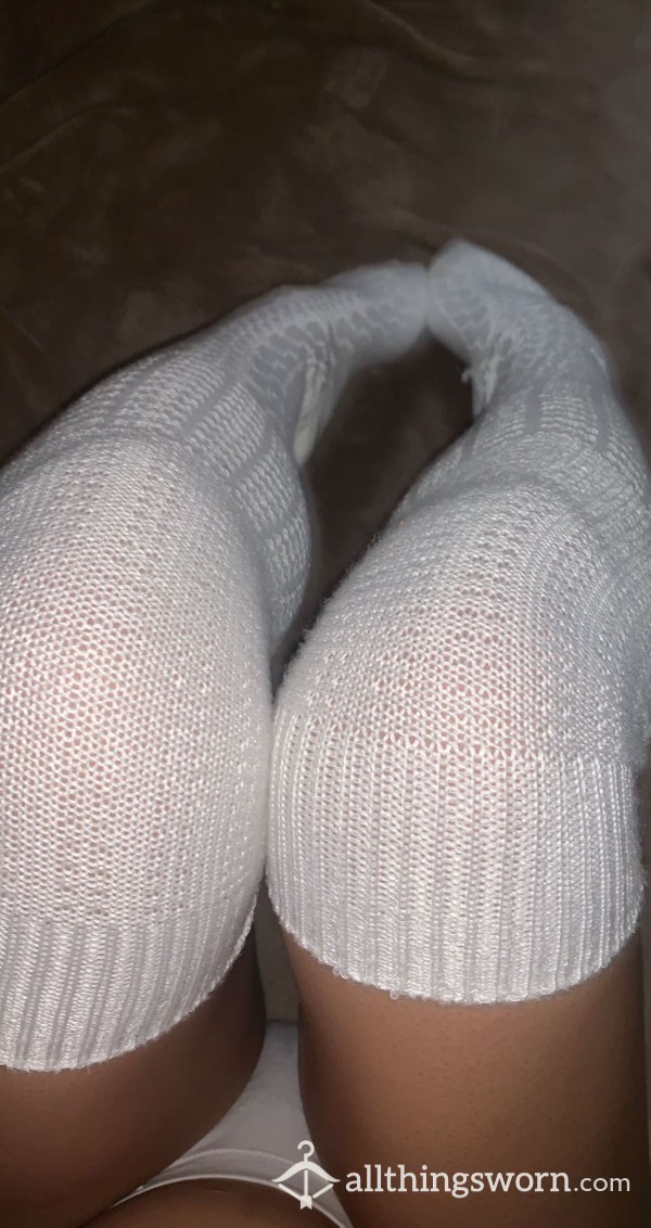 Favorite Soft, Oh So Soft, Cream Socks