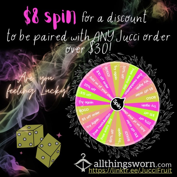 FEELING LUCKY? 🍀 (DISCOUNT WHEEL!!)