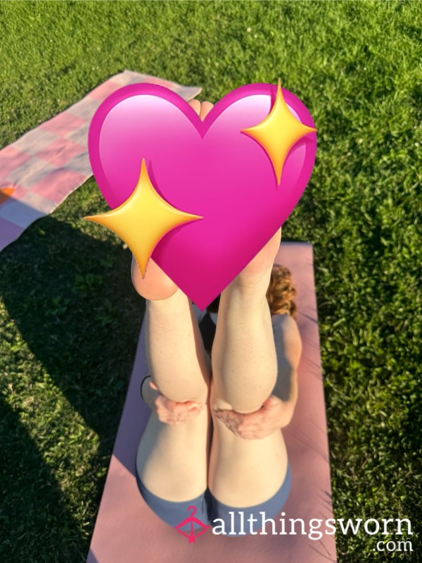 Feet / Body Shots From Outdoor Yoga