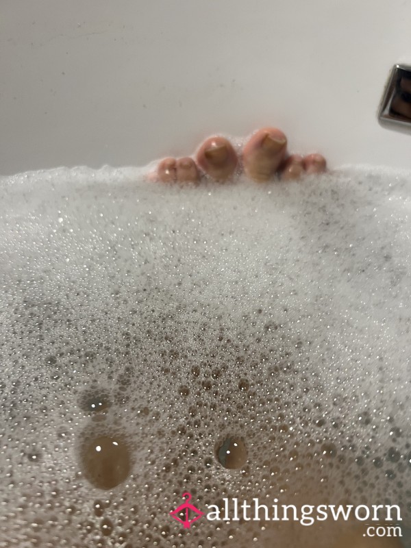 Feet Fun In The Bath