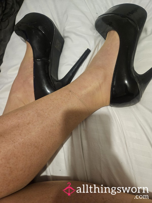 Feet In Nylons