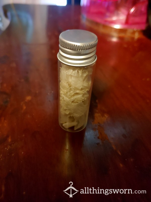 Large Vial Of Feet Skin