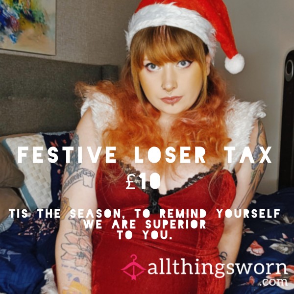 Festive Beta Loser Tax