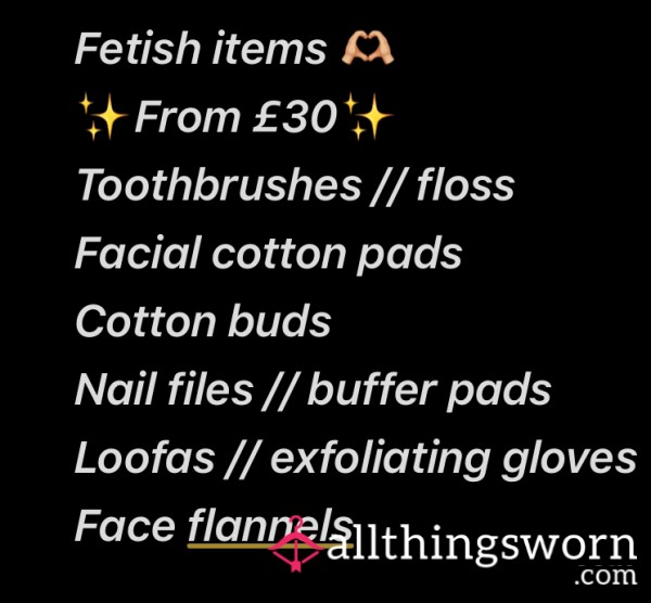 Fetish Items