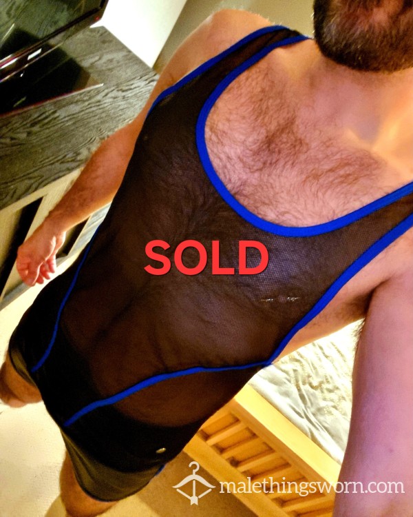 Fetish Mesh Vest 😈⛓️💦 SOLD