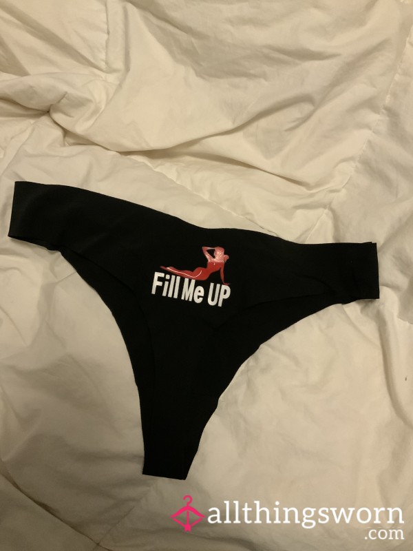 Fill Me Up - Panties