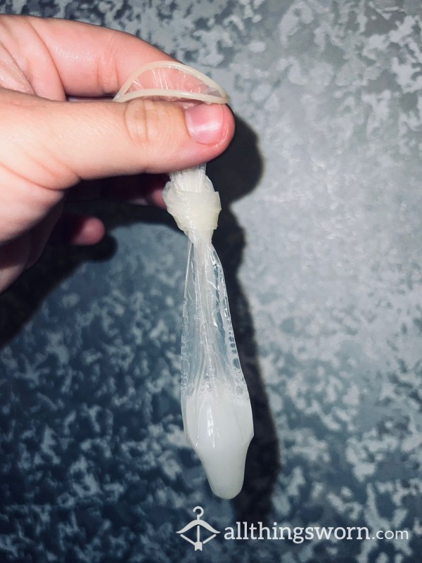 Custom Filled Condom.😈💦