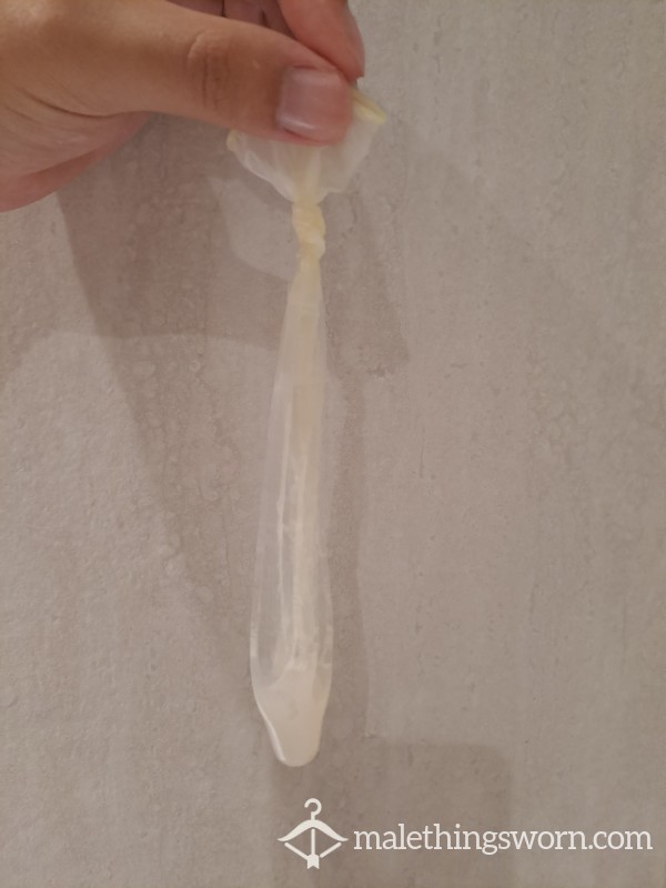 Filled Condom After S**