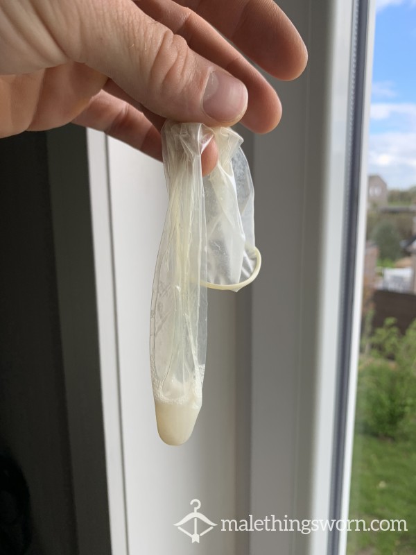 💦Filled Condom With C*m Fresh🔥