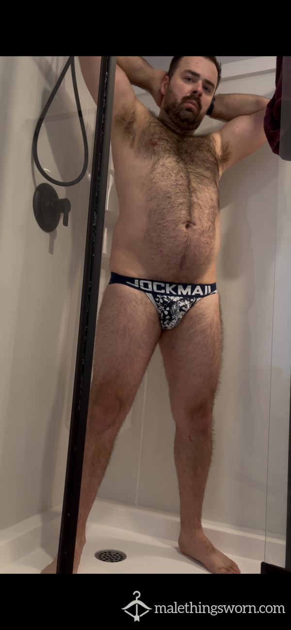 Filling A Jockstrap With Pi*s And C*m