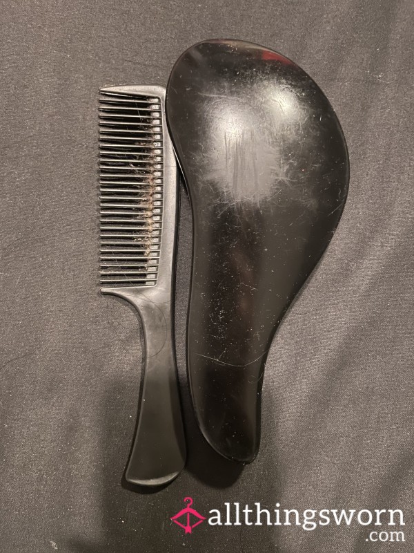 FILTHY Dirty Hairbrush Nd Comb