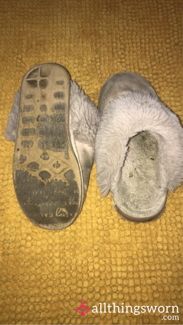 FILTHY SWEATY Year Old Slippers