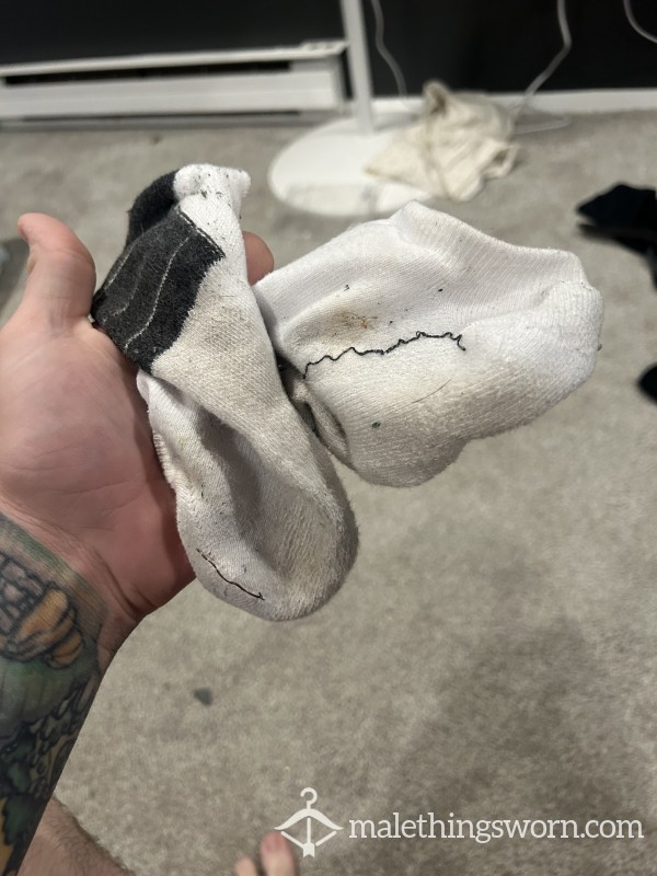 Filthy White Socks