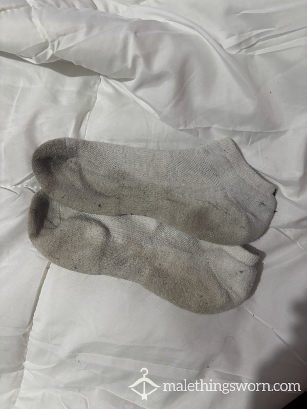 Filthy White Socks