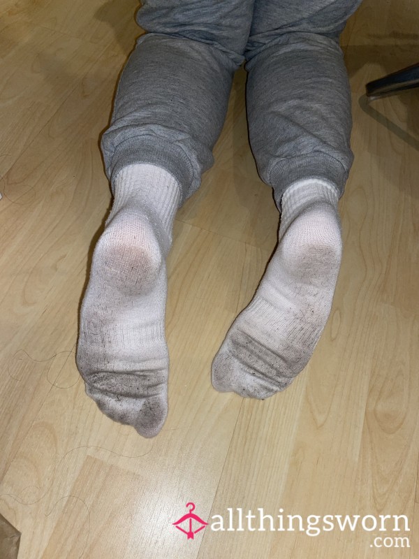 Filthy White Socks