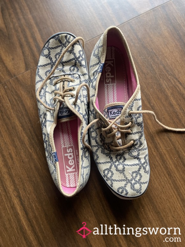 Keds Filthy Worn Canvas Sneakers