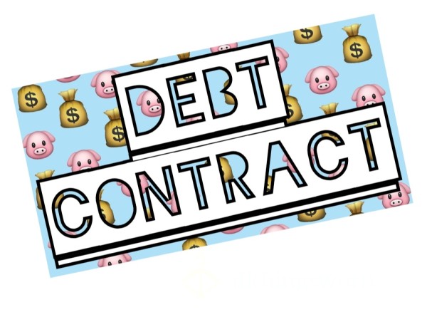 FINDOM DEBT CONTRACT