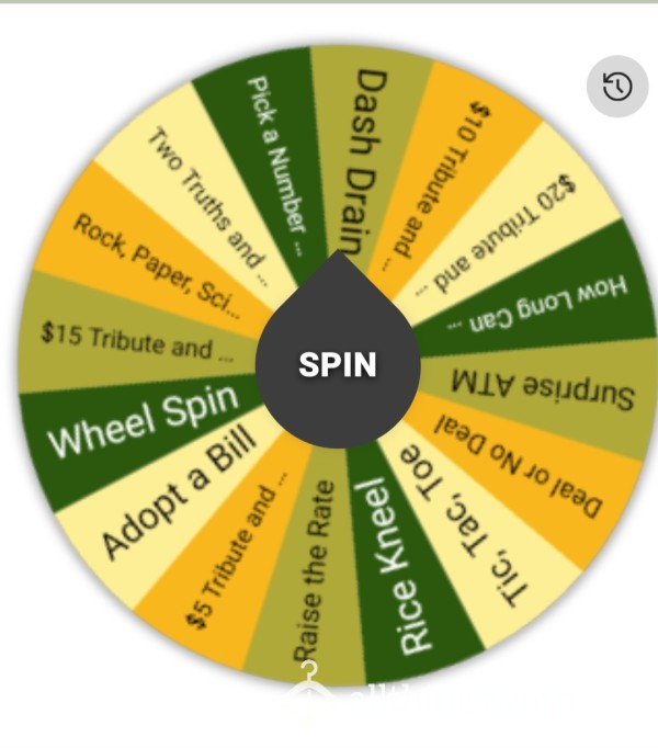 FinDom Games, Let The Wheel Decide