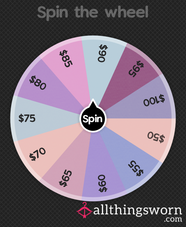 Findom Goddess Wheel ✨ Give Me Your $$