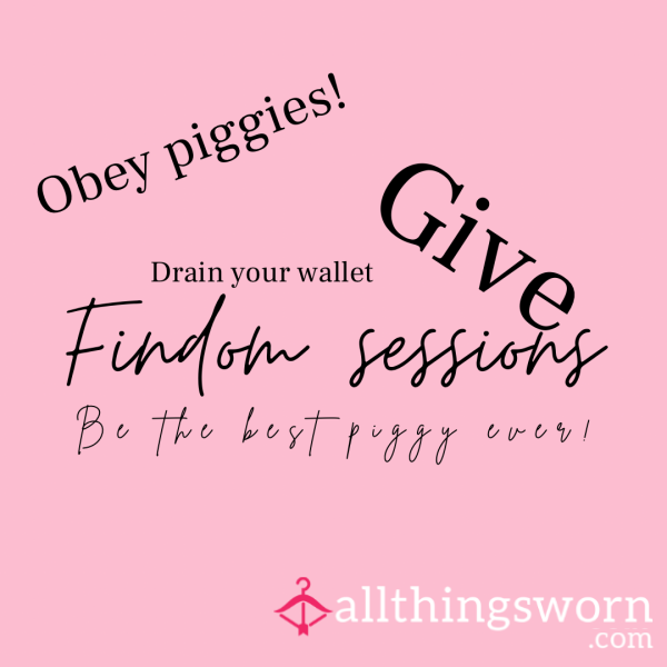 Findom Sessions