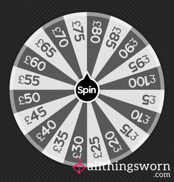 Findom Spin The Wheel - Up To £100 💸