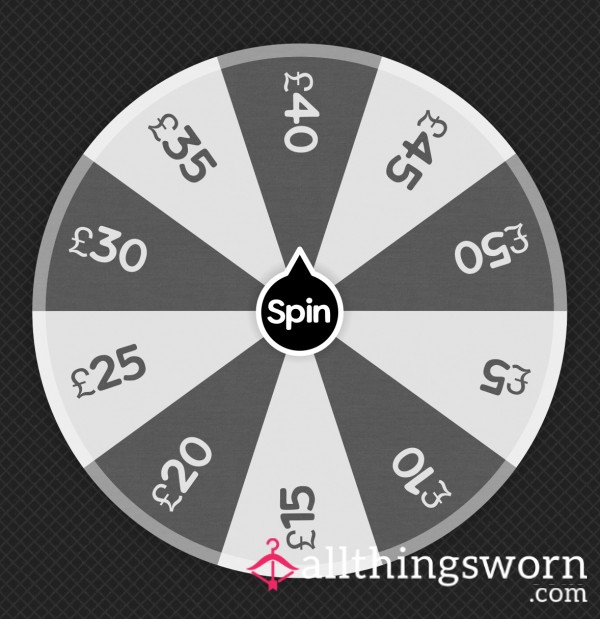 Findom Spin The Wheel - Up To £50 💳