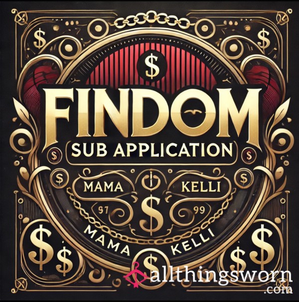 Findom Sub Application