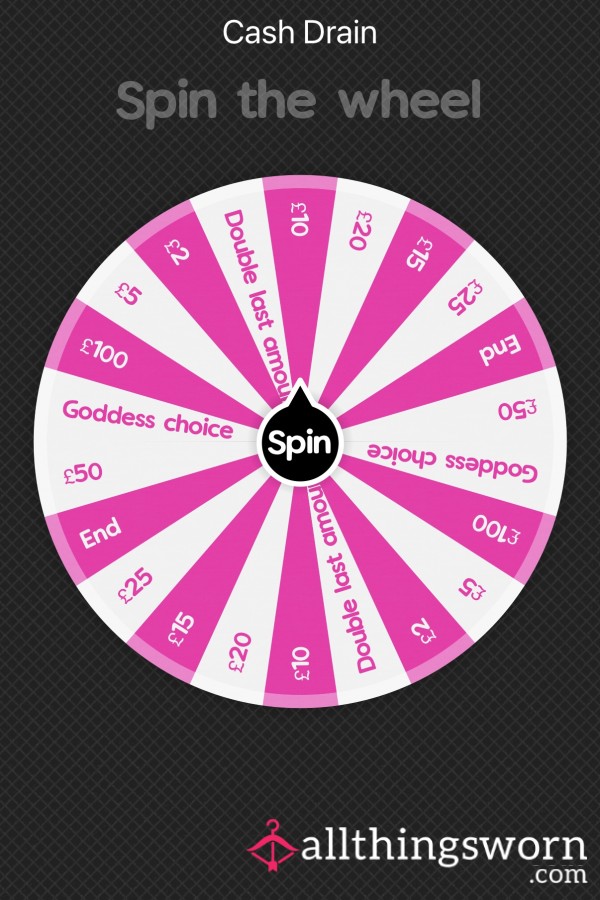 Findom Wheel!🐷