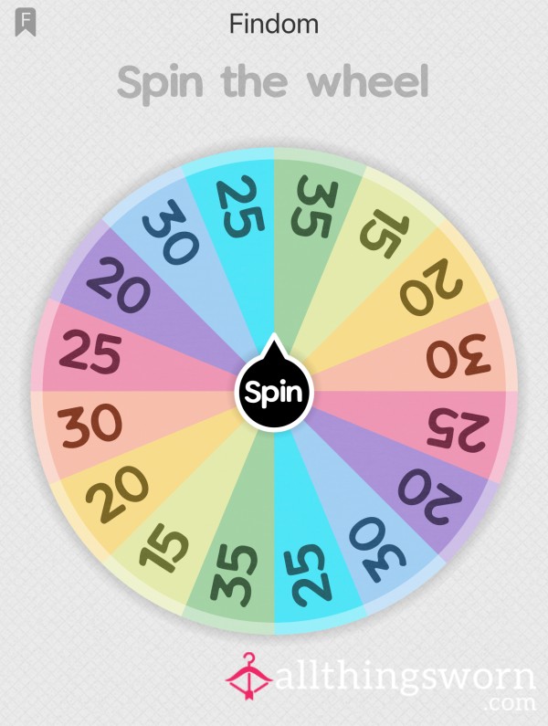 Findom Wheel Spin