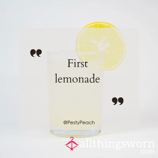 First Lemonade