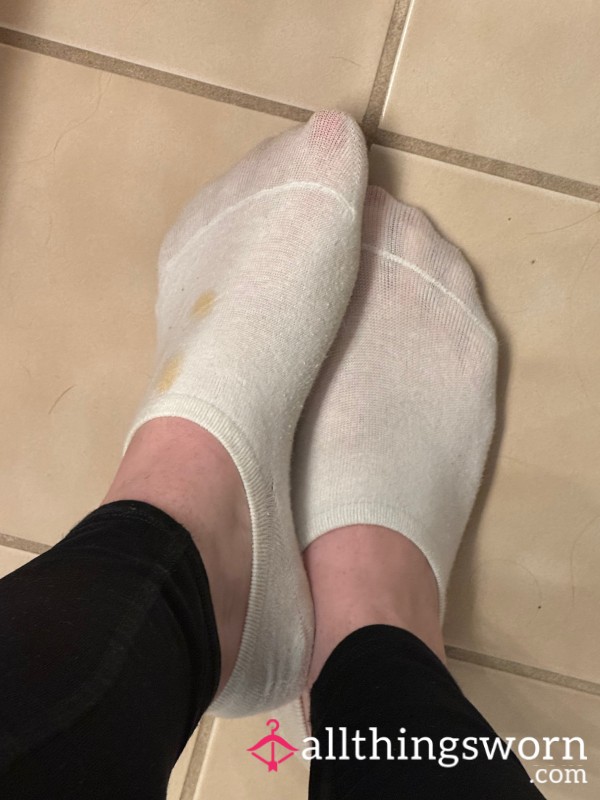 First Pair Of Socks- Thin White